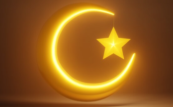 Crescent and star